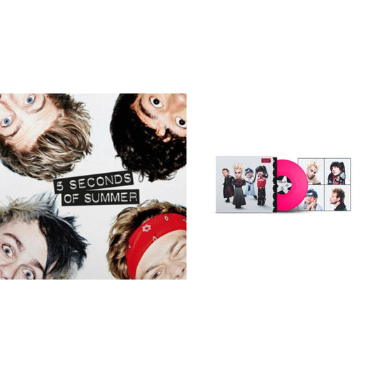 5 Seconds Of Summer (10Th Anniversary Edition) (Red LP Vinyl) & Everyone's A Star! (X) (Neon Pink Glitter LP Vinyl)