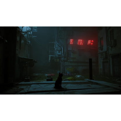 This is brand new.Lost, alone and separated from family, a stray cat must untangle an ancient mystery to escape a long-forgotten city. Stray is a third-person cat adventure game set amidst the detailed, neon-lit alleys of a decaying cybercity and the murky environments of its seedy underbelly.