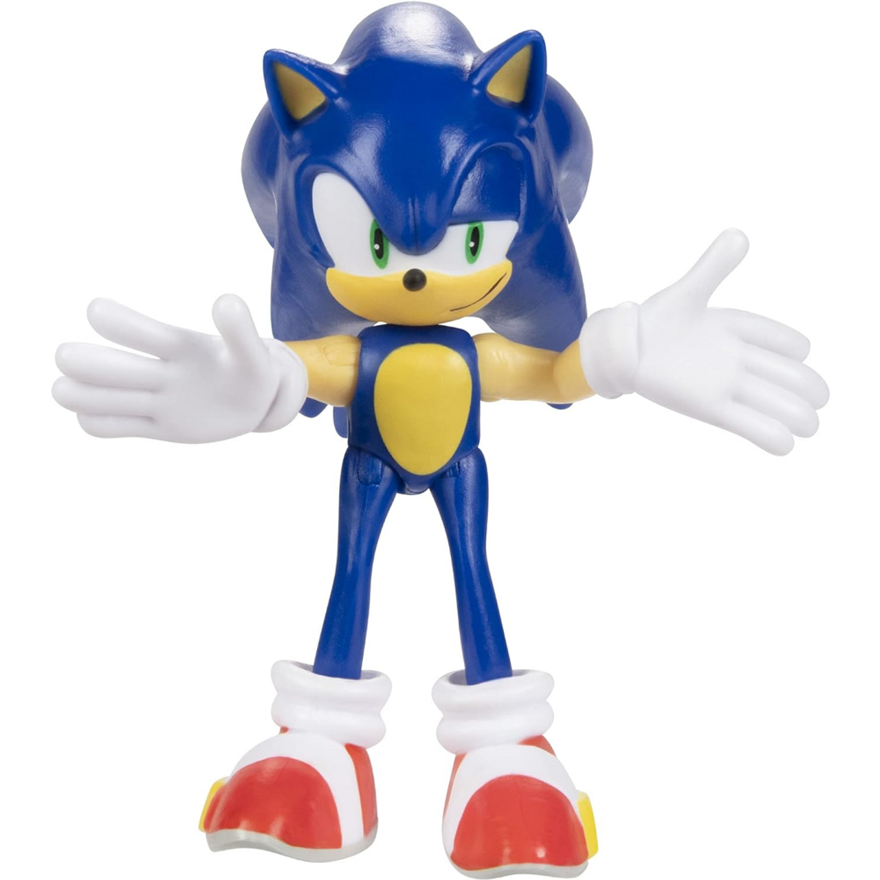 This is brand new.Dive into the world of Sonic the Hedgehog with this detailed 2.5-inch Classic Sonic action figure by Jakks Pacific. This unique collectible showcases Sonic in an iconic pose, ready to dash through the Green Hill Zone.