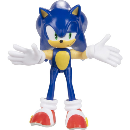 This is brand new.Dive into the world of Sonic the Hedgehog with this detailed 2.5-inch Classic Sonic action figure by Jakks Pacific. This unique collectible showcases Sonic in an iconic pose, ready to dash through the Green Hill Zone.