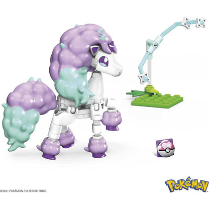 This is brand new.Gallop into battle with this Galarian form of Ponyta. Build this Pokemon construction set and pose the Psychic-type character in a one of many battle stances before unleashing its mighty ability.
