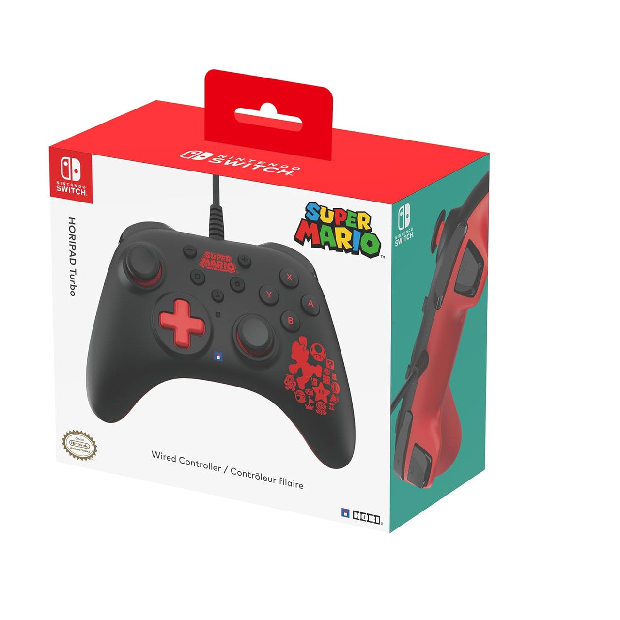 This is brand new.After three decades of innovation as Nintendo's original peripheral licensee, HORI's done it again with the HORIPAD Turbo for Nintendo Switch.