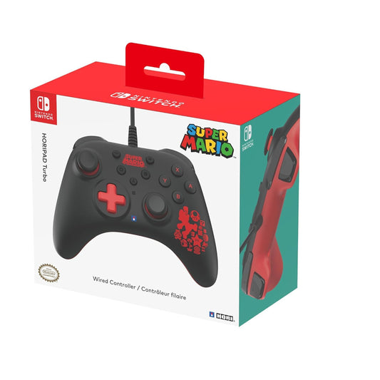 Switch Controller HORIPAD Turbo: Mario - HORI
