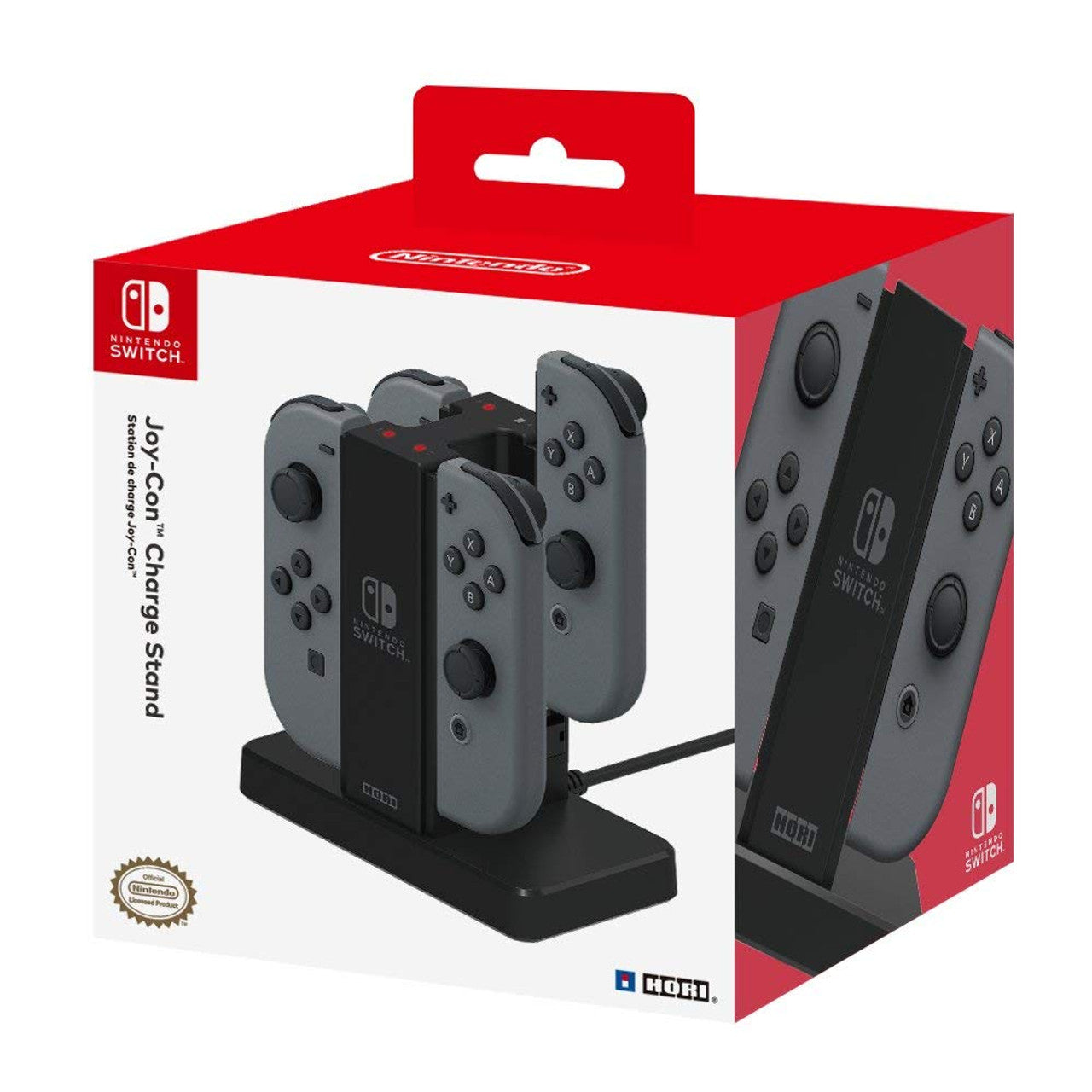 This is brand new.Officially Licensed by Nintendo. Charge up to 4 Joy-Con at once with the convenient Nintendo Switch Joy-Con Charge Stand by HORI. Simply plug into the Nintendo Switch Dock and slide Joy-Con onto secure rails. LED indicators turn off when fully charged. (Joy-Con sold separately.