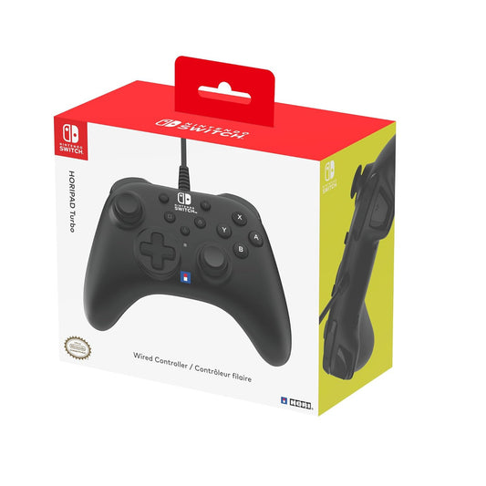 This is brand new.After three decades of innovation as Nintendo's original peripheral licensee, HORI's done it again with the HORIPAD Turbo for Nintendo Switch.