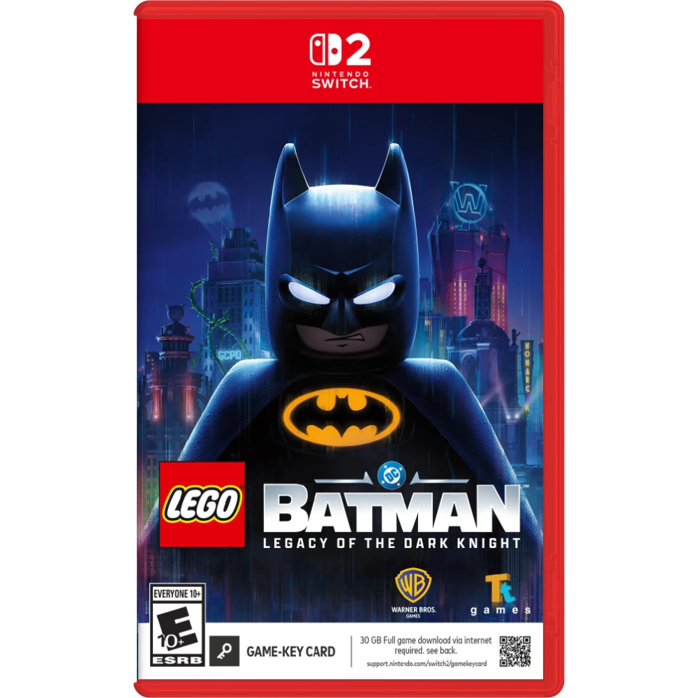 LEGO Batman: Legacy of the Dark Knight - Switch 2 (Game-Key Card)