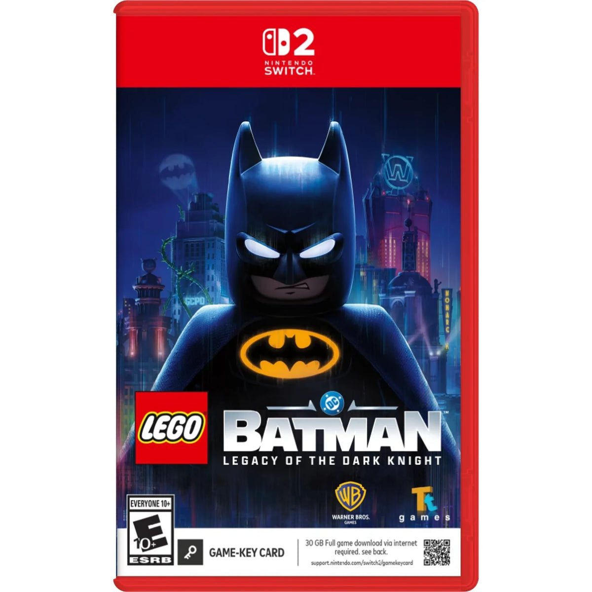 LEGO Batman: Legacy of the Dark Knight - Switch 2 (Game-Key Card)