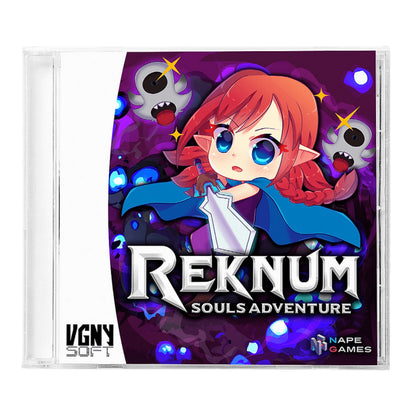 This is brand new.Reknum Souls Adventure is an action, exploration and 2D platformer videogame ported to the Dreamcast, it is the latest installment in the REKNUM saga but one of the first in the REKNUM Timeline.