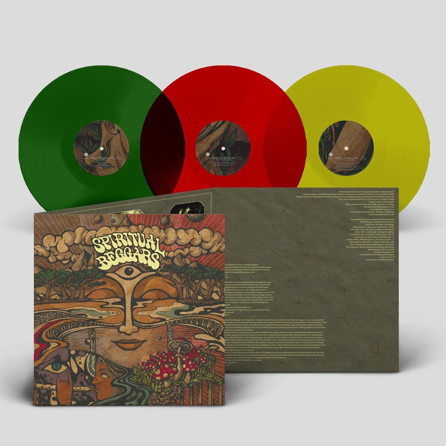 Spiritual Beggars (3LP/Traffic Light Color Vinyls)