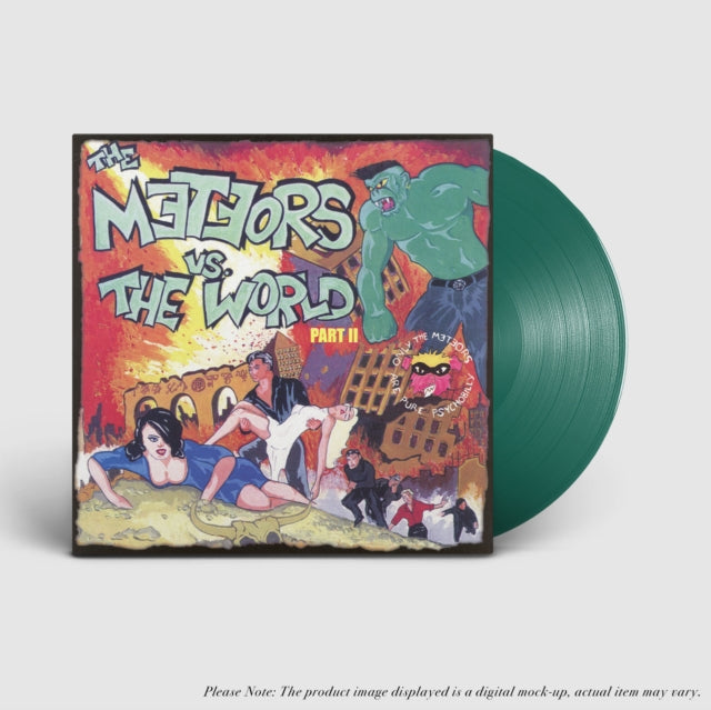 This LP Vinyl is brand new.Format: LP VinylThis item's title is: Meteors Vs. The World Part Ii (Transparent Green LP Vinyl)Artist: MeteorsBarcode: 6430080237791Release Date: 9/12/2025