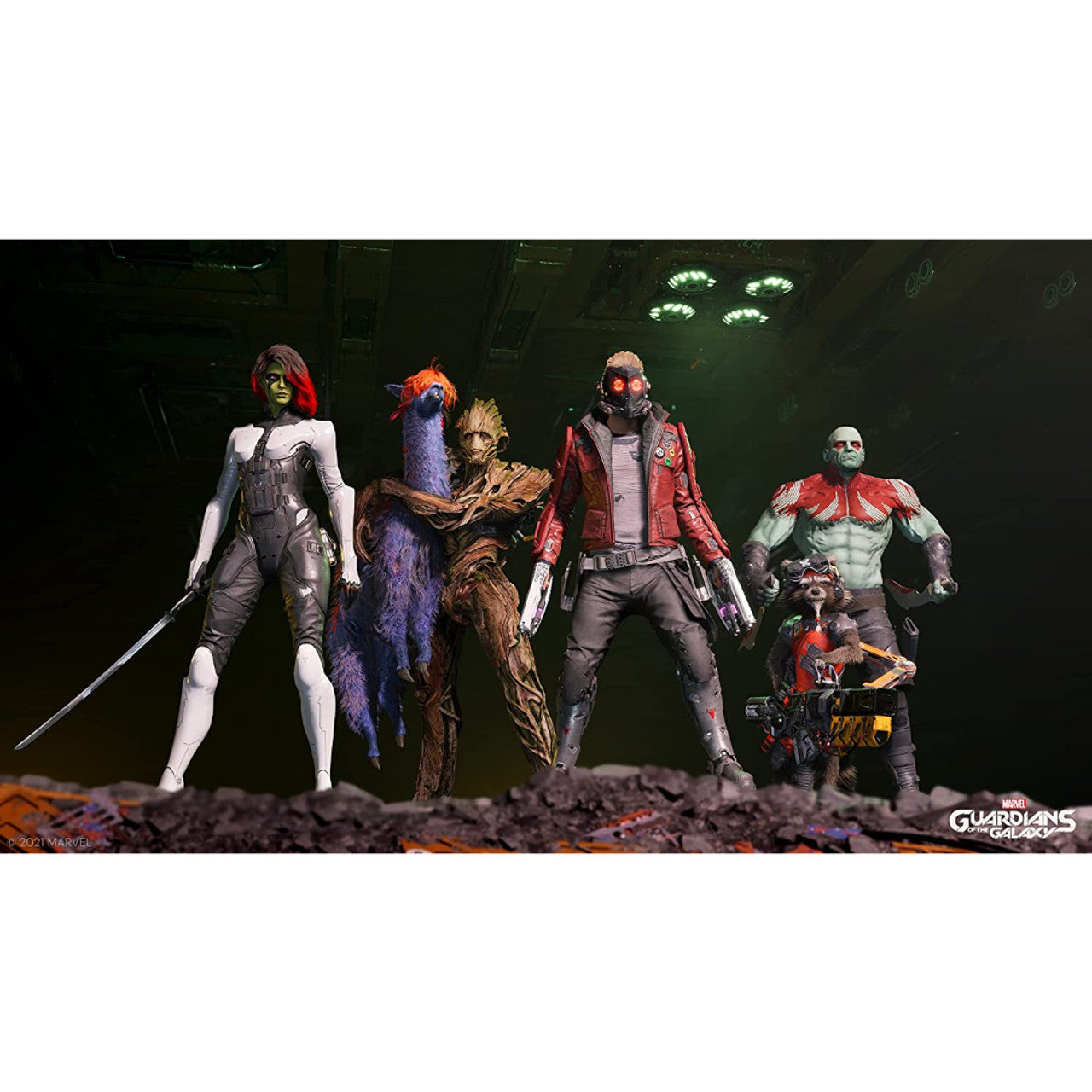 This is brand new.Fire up a wild ride across the cosmos with a fresh take on Marvel’s Guardians of the Galaxy. In this third-person action-adventure game, you are Star-Lord, and thanks to your bold yet questionable leadership, you have persuaded an oddball crew of unlikely heroes to join you.