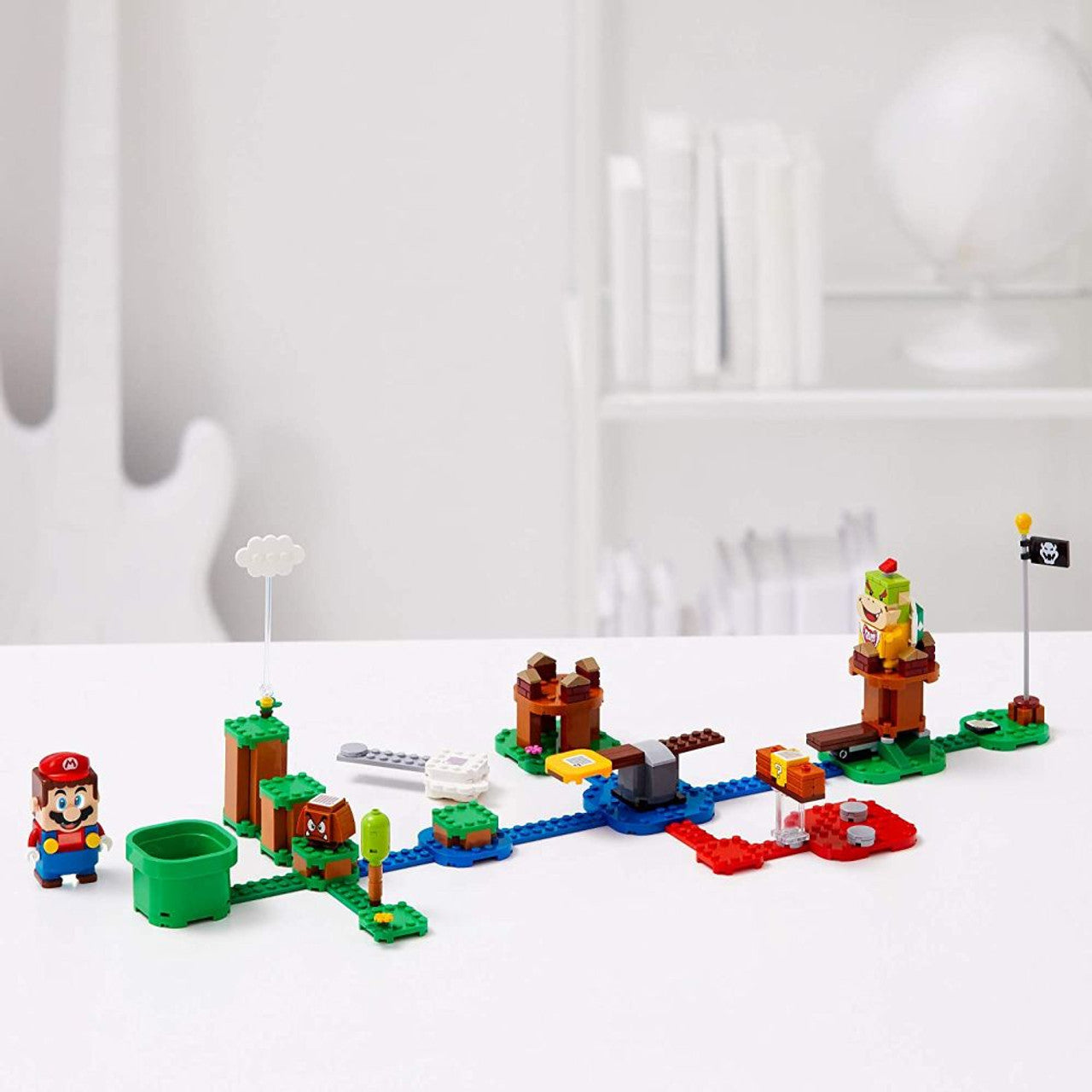 This is brand new.Kids can team up with their favorite character in the real world with this LEGO Super Mario Adventures with Mario Starter Course 71360. The set features a LEGO Mario figure that gives instant expressive responses via the LCD screens and speaker.