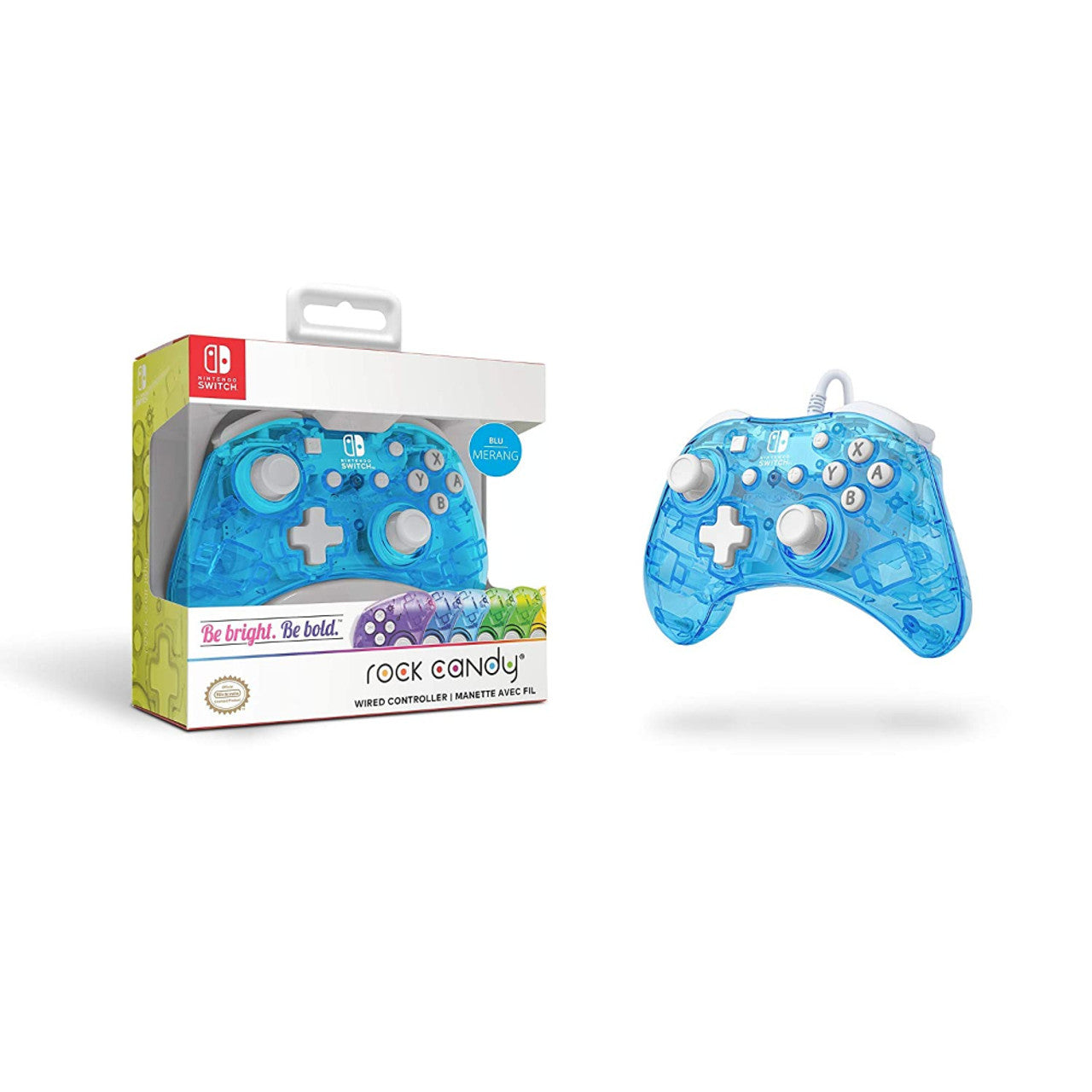 Switch Controller Wired Blu-merang Rock Candy
