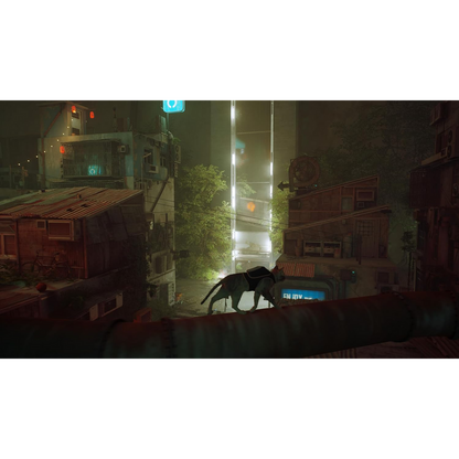 This is brand new.Lost, alone and separated from family, a stray cat must untangle an ancient mystery to escape a long-forgotten city. Stray is a third-person cat adventure game set amidst the detailed, neon-lit alleys of a decaying cybercity and the murky environments of its seedy underbelly.