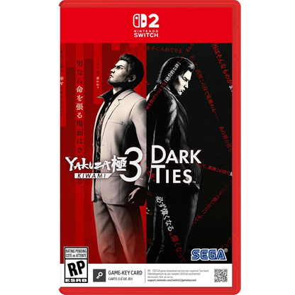 Yakuza Kiwami 3 & Dark Ties - Switch 2 (Game-Key Card)
