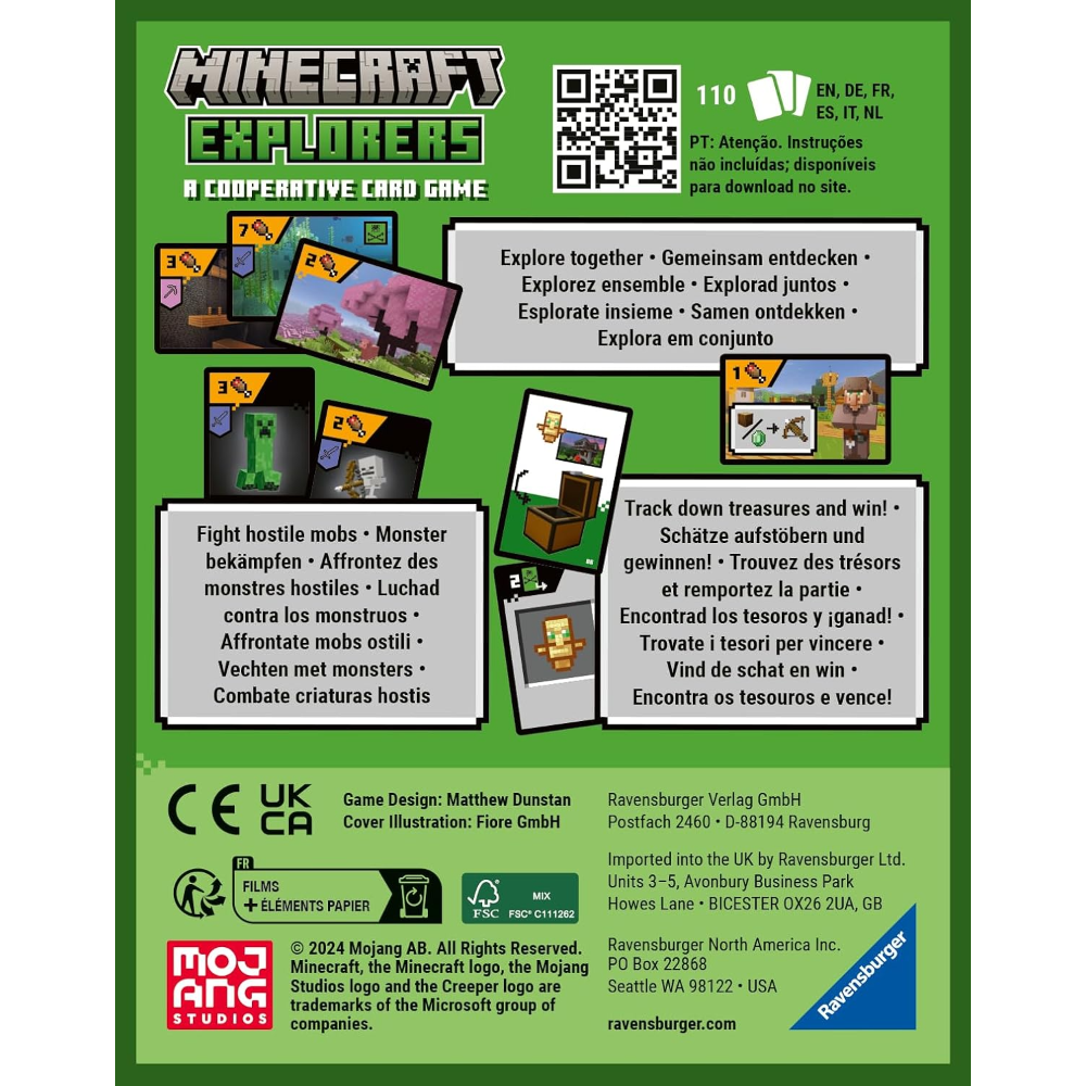 Card Minecraft Explorers - Ravensburger
