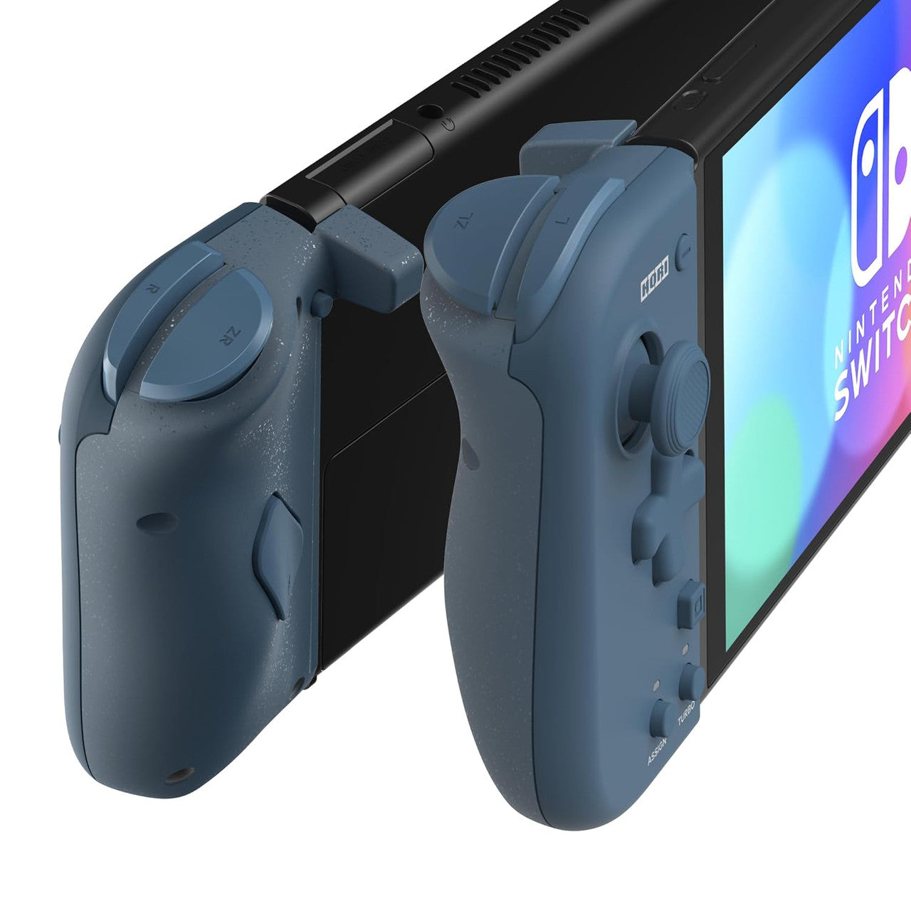This is brand new.The Split Pad Compact attaches to the Nintendo Switch™ system to provide a full-size controller experience in Handheld Mode. The ergonomic form factor fits your hands perfectly for increased comfort and control.