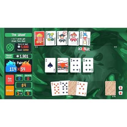 This is brand new.Balatro is a poker-inspired roguelike deck builder all about creating powerful synergies and winning big. The poker roguelike. Balatro is a hypnotically satisfying deckbuilder where you play illegal poker hands, discover game-changing jokers, and trigger adrenaline-pumping, outrageous combos.