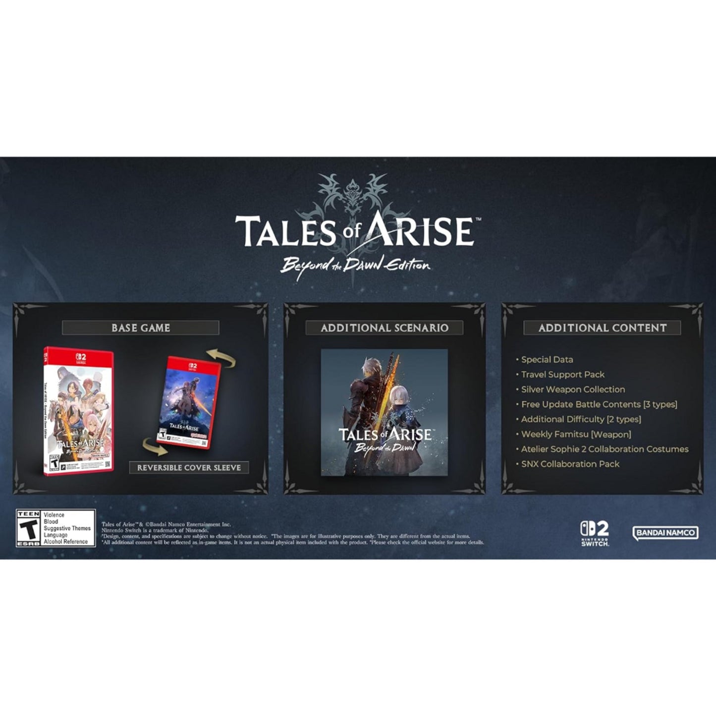 Tales of Arise: Beyond the Dawn Edition - Switch 2 (Game-Key Card)