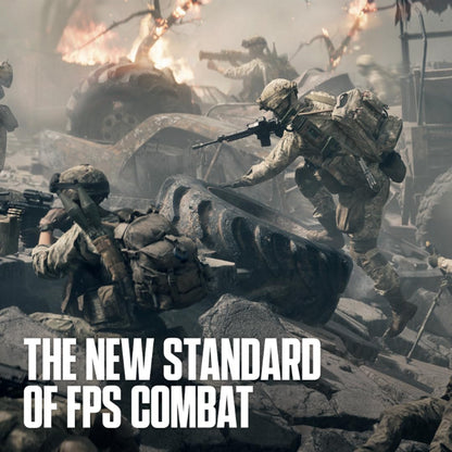 This is brand new.The ultimate all-out warfare experience. Fight in high-intensity infantry combat. Rip through the skies in aerial dogfights. Demolish your environment for a strategic advantage. Harness complete control over every action and movement using the Kinesthetic Combat System.