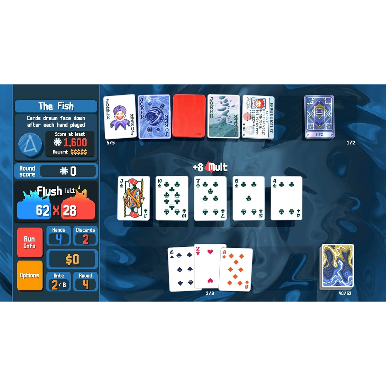 This is brand new.Balatro is a poker-inspired roguelike deck builder all about creating powerful synergies and winning big. The poker roguelike. Balatro is a hypnotically satisfying deckbuilder where you play illegal poker hands, discover game-changing jokers, and trigger adrenaline-pumping, outrageous combos.