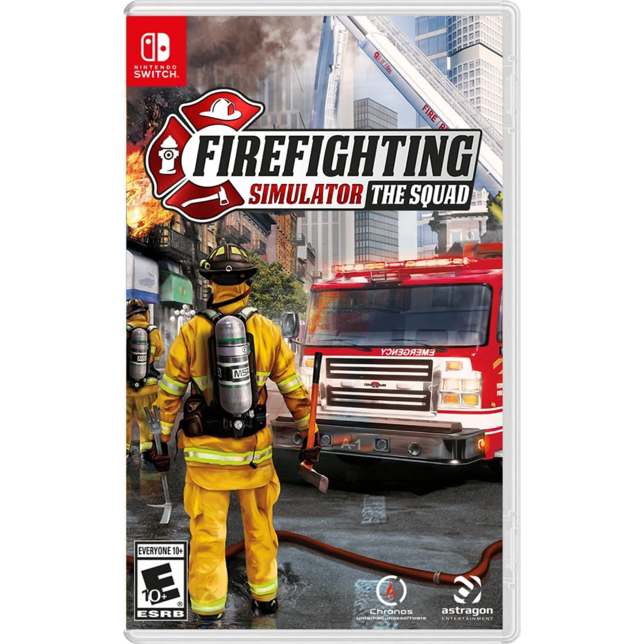 This is brand new.Feeling Hot Hot Hot Fire alert incoming! With Firefighting Simulator-The Squad, you can become part of a major US city's firefighting team and experience how it feels to fight fires. Start the siren of your fire truck, grab your hose, and fight realistic fires to save lives.