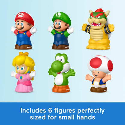 My Mario: Little People - Figure 6-Pack