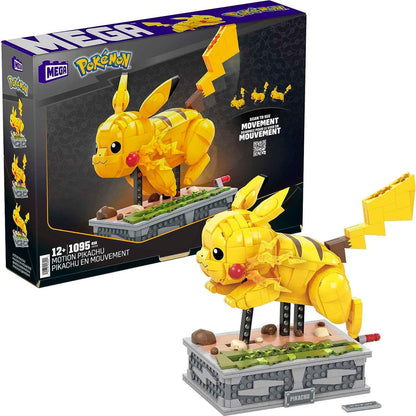 This is brand new.Build the most detailed and elaborate Pikachu to date with this fully mechanized building set, that includes a display case and a rocky path which becomes 'animated' when the toy is activated.