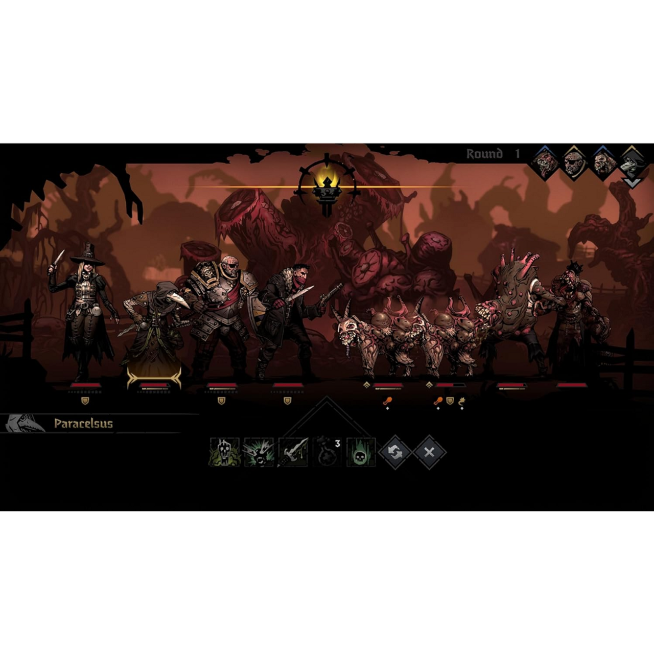 This is brand new.Darkest Dungeon II' is a roguelike road trip of the damned. This sequel to the highly acclaimed 'Darkest Dungeon' invites you to form a party, equip your stagecoach, and set off across the decaying landscape on a last-gasp quest to avert the apocalypse.