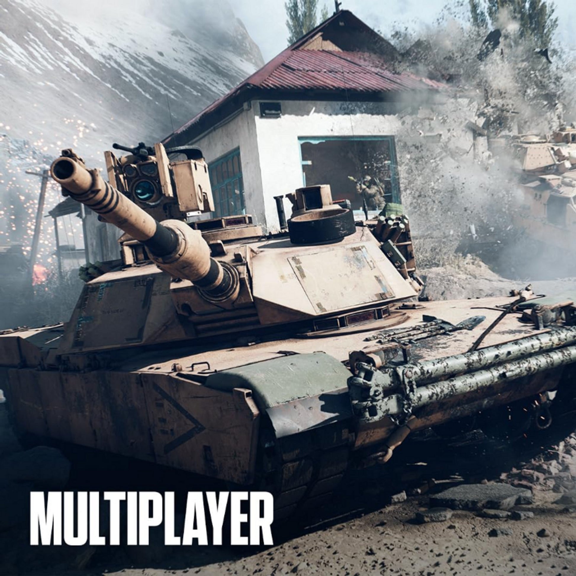 This is brand new.The ultimate all-out warfare experience. Fight in high-intensity infantry combat. Rip through the skies in aerial dogfights. Demolish your environment for a strategic advantage. Harness complete control over every action and movement using the Kinesthetic Combat System.