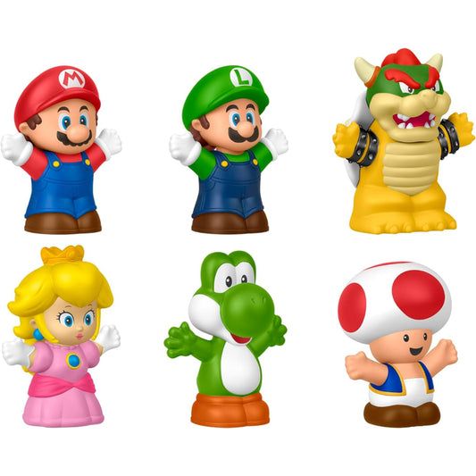 My Mario: Little People - Figure 6-Pack