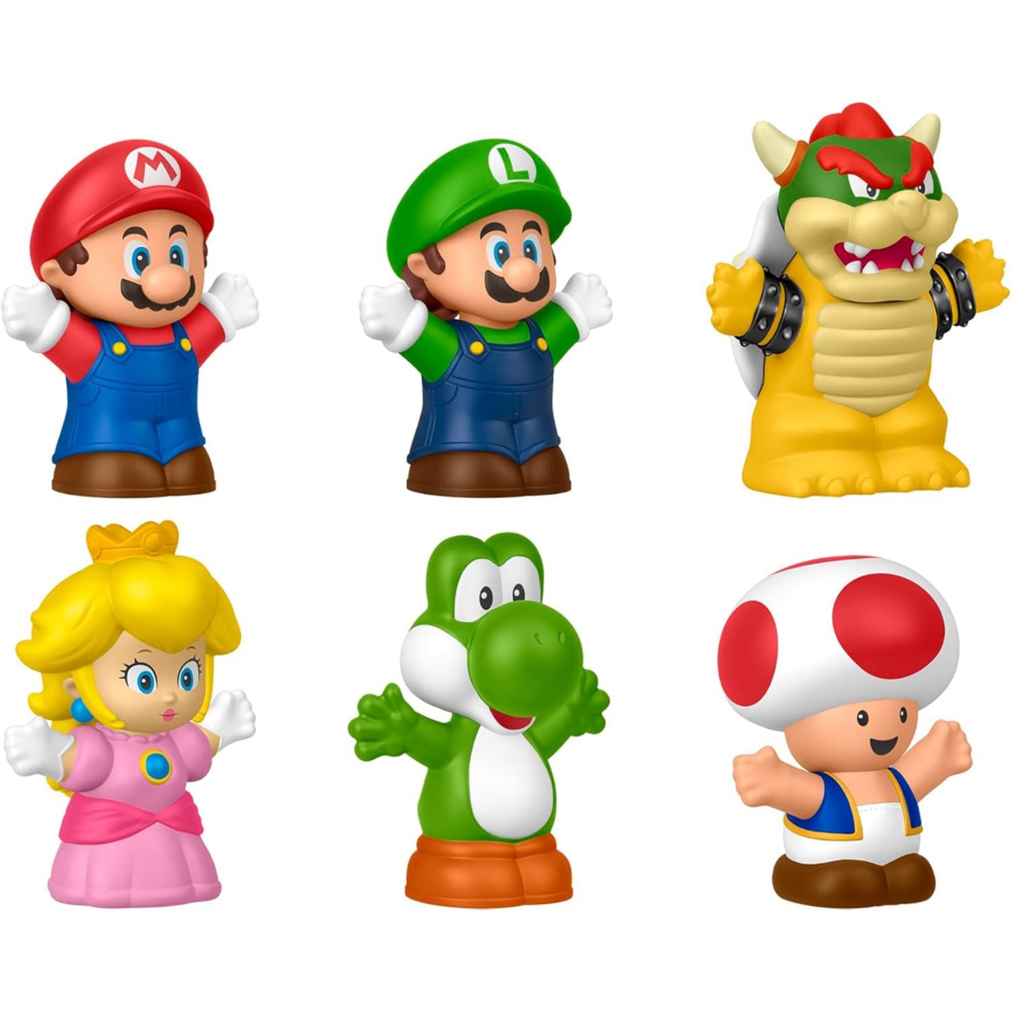 My Mario: Little People - Figure 6-Pack