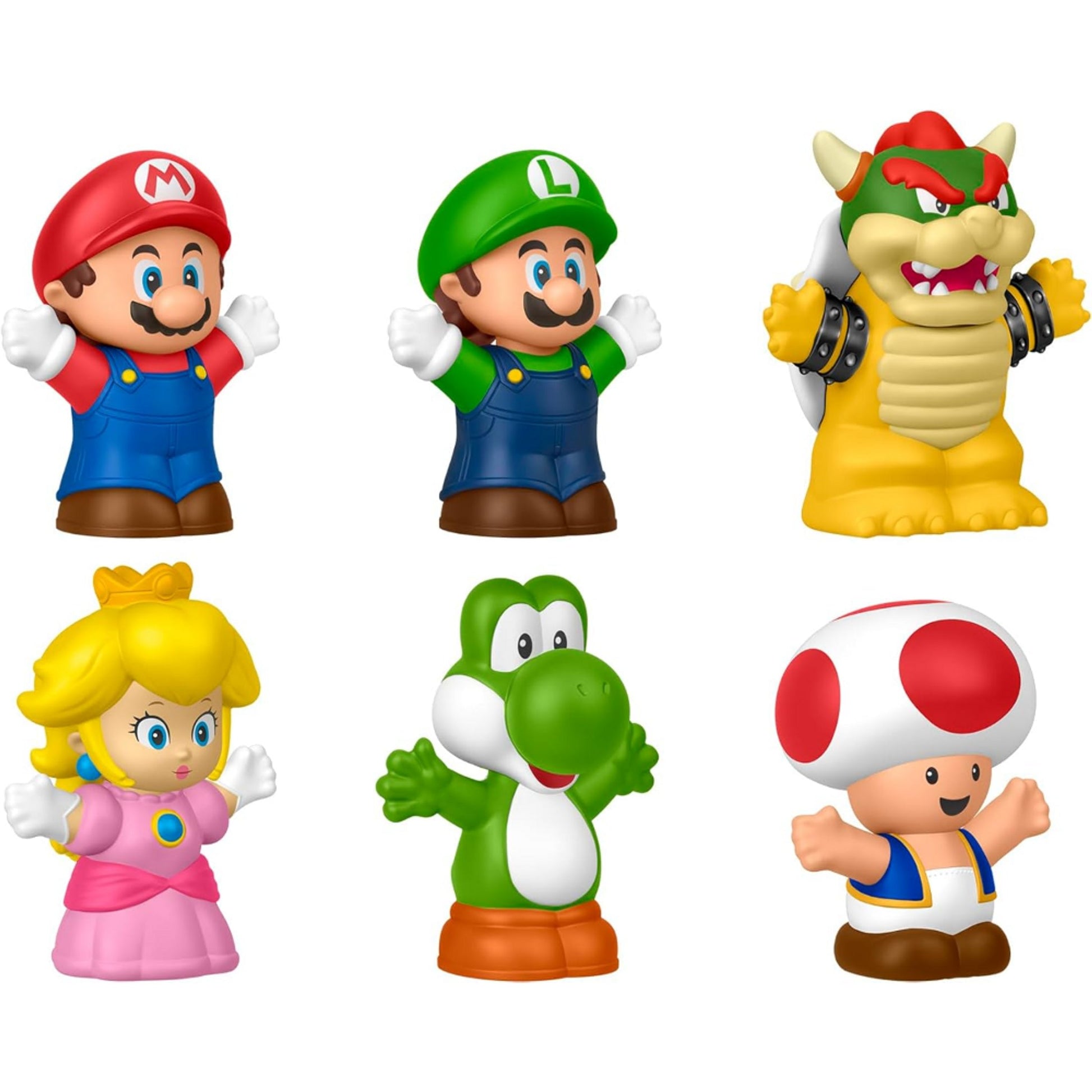 My Mario: Little People - Figure 6-Pack