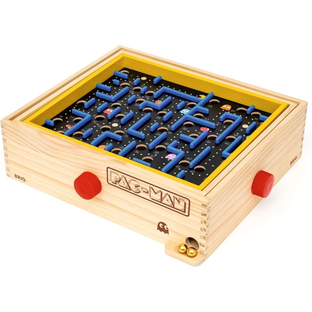 Pac-Man Labyrinth: Classic Wooden Game - Brio