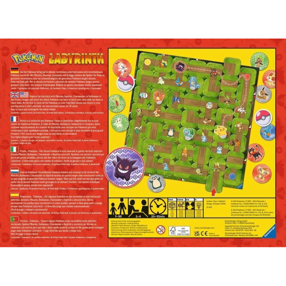 Labyrinth: Pokémon - Ravensburger