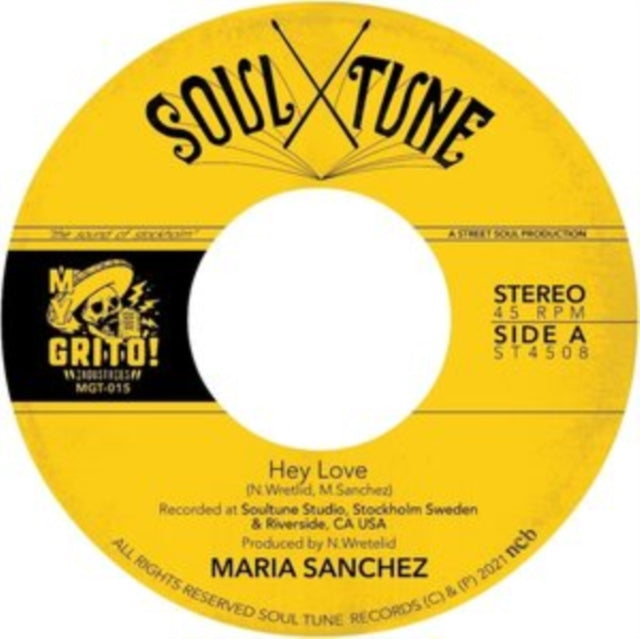 This 7 Inch Vinyl is brand new.Format: 7 Inch VinylThis item's title is: Hey Love B/W Give Me Your LovinArtist: Maria SanchezBarcode: 7320470263105Release Date: 8/26/2022