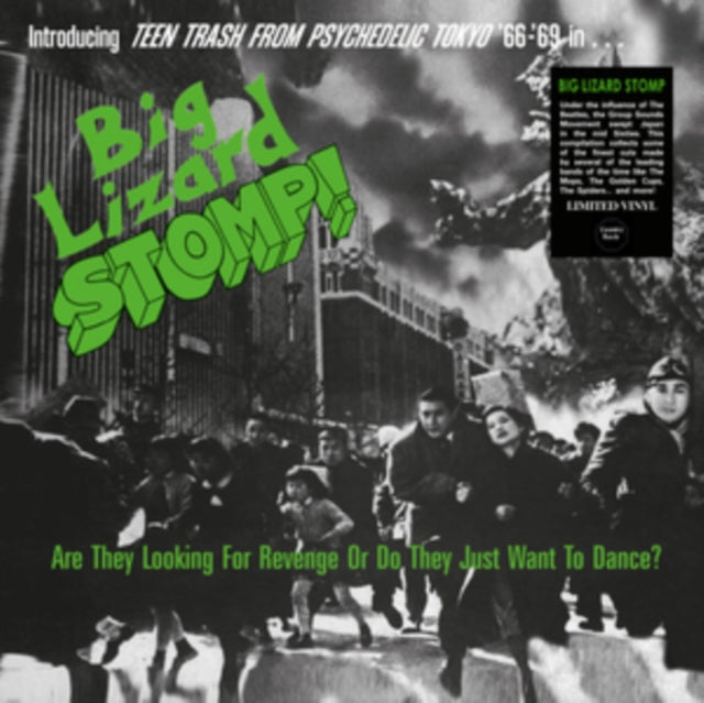 This LP Vinyl is brand new.Format: LP VinylThis item's title is: Big Lizard Stomp (Teen Trash From Psychedelic Tokyo '66-'69)Artist: Various ArtistsBarcode: 7427255404439Release Date: 7/18/2025
