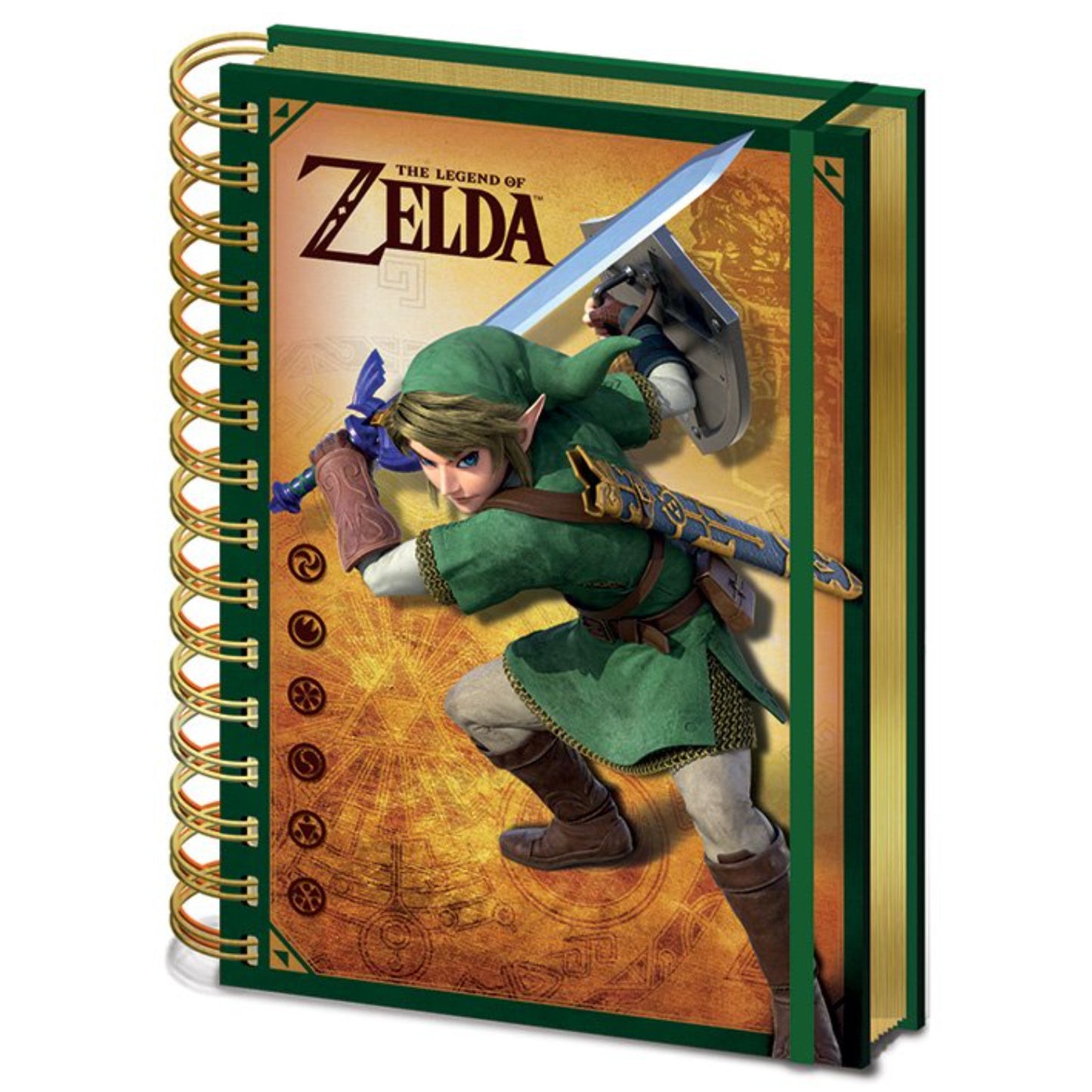Notebook A5 Wiro 3D Lenticular: Legend of Zelda - Link