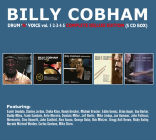 This CD is brand new.Format: CDThis item's title is: Drum N Voice, Vols. 1 To 5 (Deluxe/5CD)Artist: Billy CobhamBarcode: 8012786934228Release Date: 5/17/2024