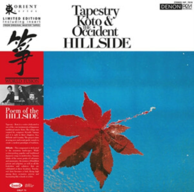 This LP Vinyl is brand new.Format: LP VinylThis item's title is: Tapestry Koto & The Occident HillsideArtist:  Toshiko  Kiyoshi Yamaya & Contemporary Sound Orchestra YonekawaBarcode: 8055323521543Release Date: 3/1/2024