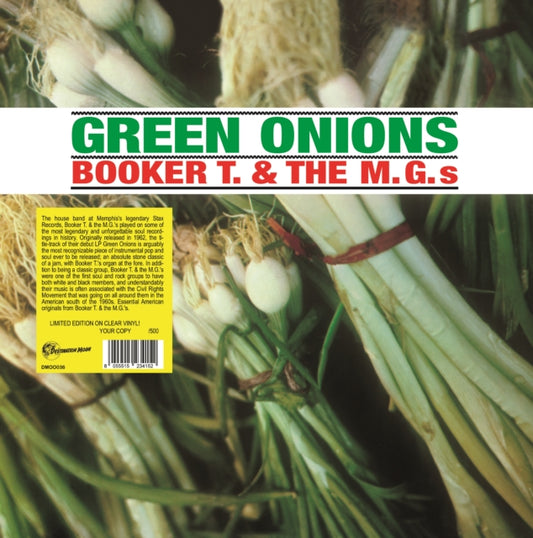 This LP Vinyl is brand new.Format: LP VinylThis item's title is: Green OnionsArtist: Booker T. & The M.G.'SLabel: DESTINATION MOONBarcode: 8055515234152Release Date: 8/18/2023