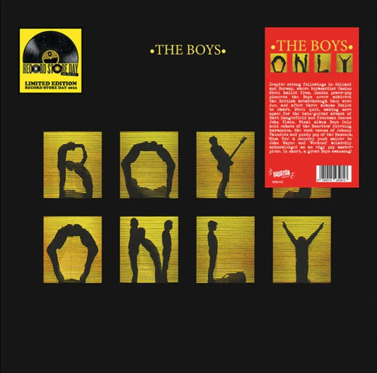 This LP Vinyl is brand new.Format: LP VinylThis item's title is: Boys OnlyArtist: BoysBarcode: 8055515235845Release Date: 5/3/2024