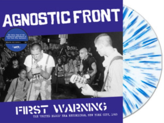 This LP Vinyl is brand new.Format: LP VinylThis item's title is: First Warning: The United Blood Era Recordings, New York City, 1983 (Color LP Vinyl)Artist: Agnostic FrontBarcode: 8055515236927Release Date: 6/13/2025
