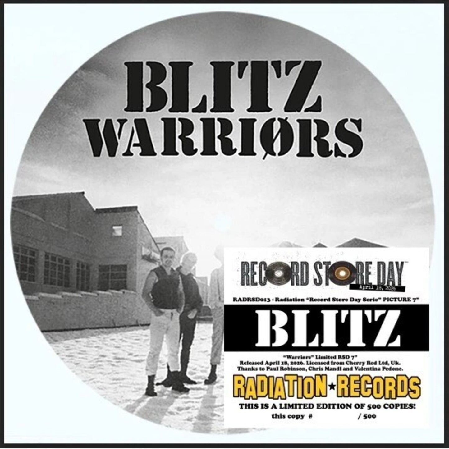 Warriors/Youth (Limited Edition/Picture Disc)