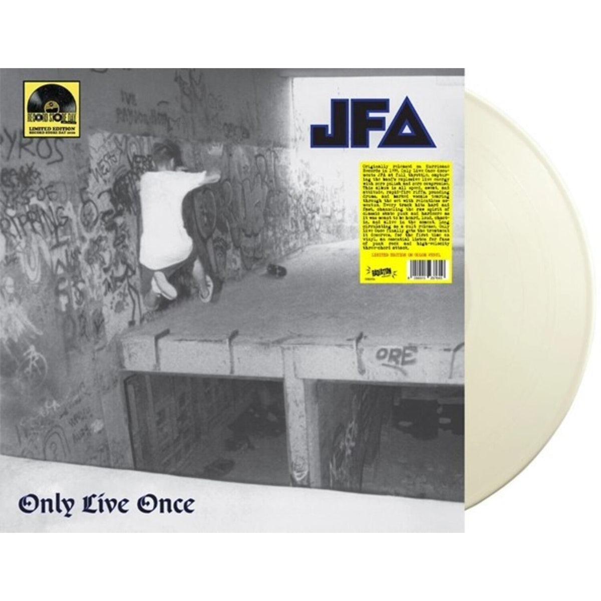 Only Live Once (White LP Vinyl)