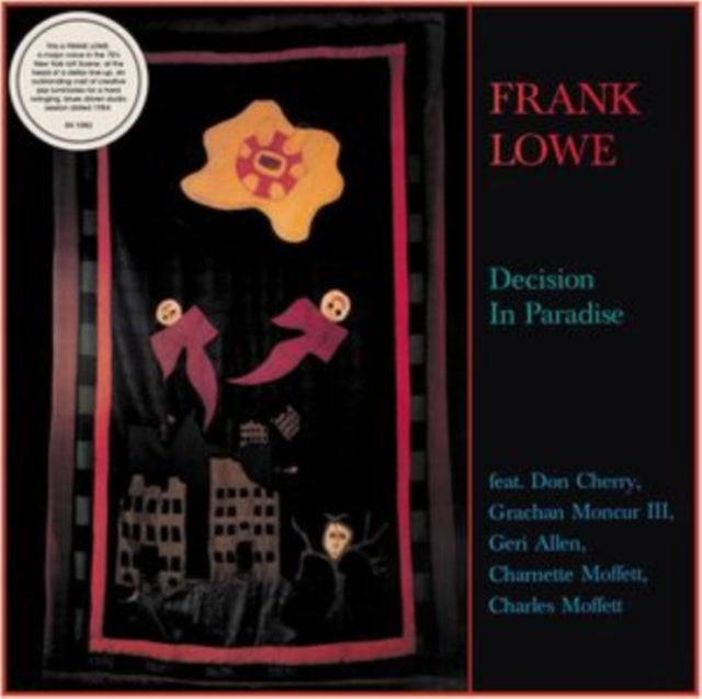 This LP Vinyl is brand new.Format: LP VinylThis item's title is: Decision In ParadiseArtist: Frank LoweBarcode: 8056099007026Release Date: 5/17/2024