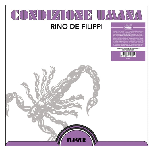 This LP Vinyl is brand new.Format: LP VinylMusic Style: Easy ListeningThis item's title is: Condizione Umana (Purple LP Vinyl)Artist: Rino De FilippiLabel: Sounds From The ScreenBarcode: 8056099007699Release Date: 8/29/2025