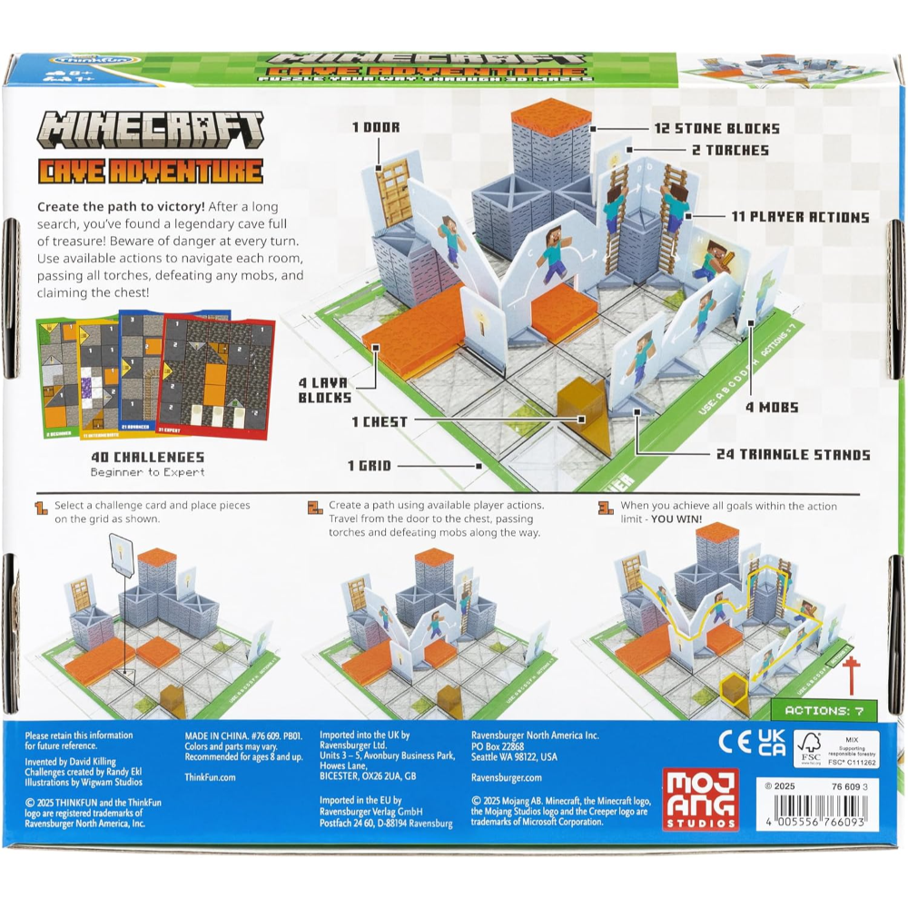 Minecraft Cave Adventure - Ravensburger