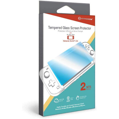 This is brand new.Protect your console from dirt and scratches with this tempered Glass screen protector for Nintendo Switch Lite. The tempered Glass provides an extra layer of protection from permanent scratches.