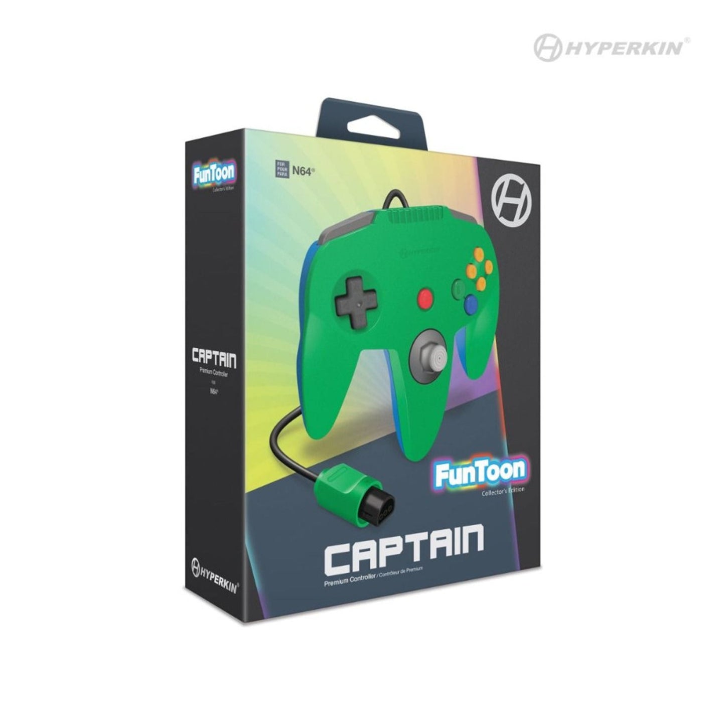 N64 Controller Captain Premium: Hero Green - Hyperkin